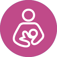 Drugs in Pregnancy and Lactation icon.