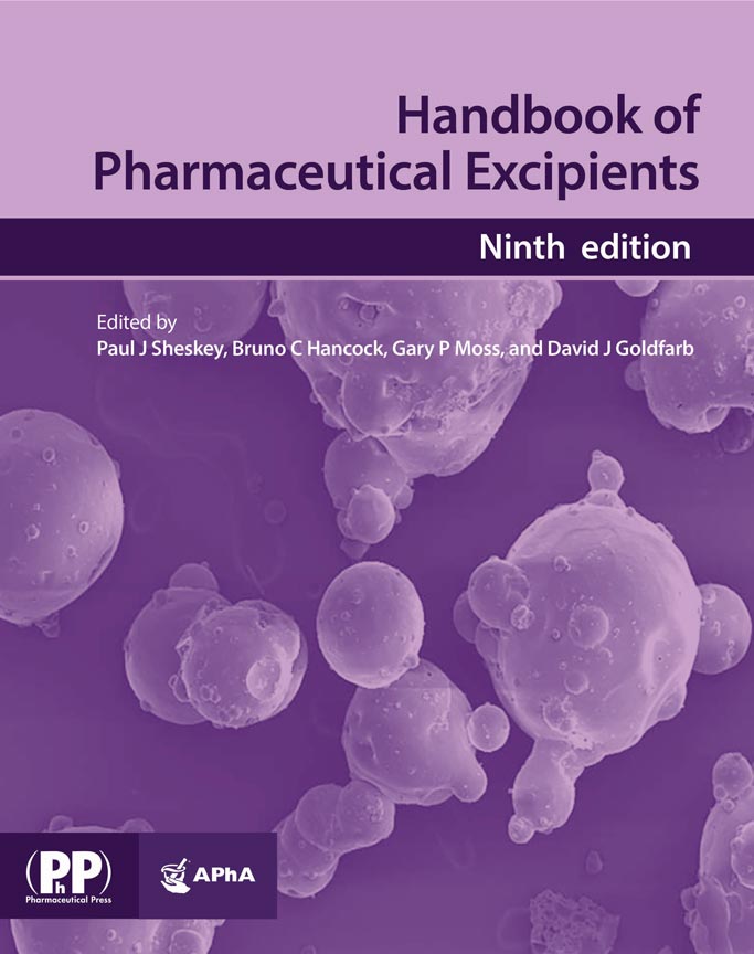 Handbook of Pharmaceutical Excipients Ninth Edition