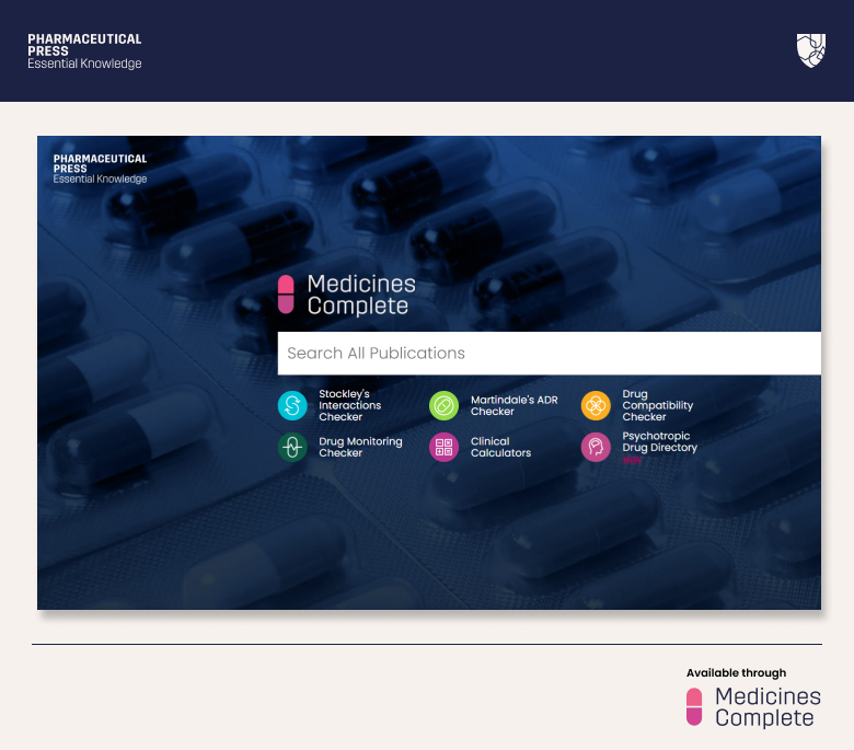 Calculate creatinine clearance on MedicinesComplete