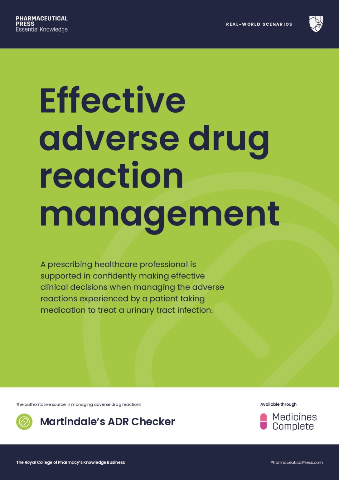 Effective adverse drug reaction management | Pharmaceutical Press