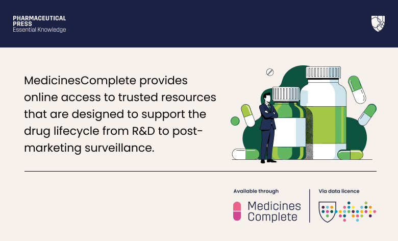 MedicinesComplete provides online access to trusted resources